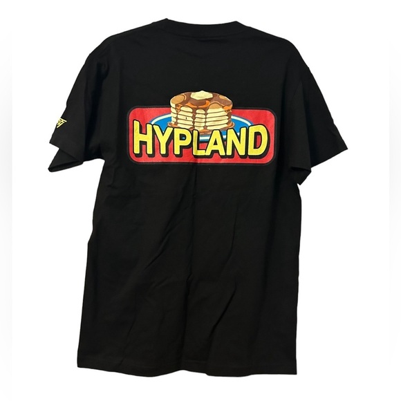 HYPLAND MENS PANCAKE STACK TEE - Picture 1 of 3